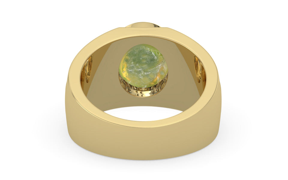 Ashtadhatu Cat's Eye Ring Rare Quality (R1)