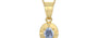 Ashtadhatu Ceylon Blue Sapphire Pendant Fine Quality (P11)