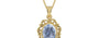 Ashtadhatu Ceylon Blue Sapphire Pendant Fine Quality (P5)