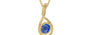 Ashtadhatu Ceylon Blue Sapphire Pendant Limited Quality (P1)