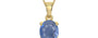 Ashtadhatu Ceylon Blue Sapphire Pendant Prime Quality (P10)