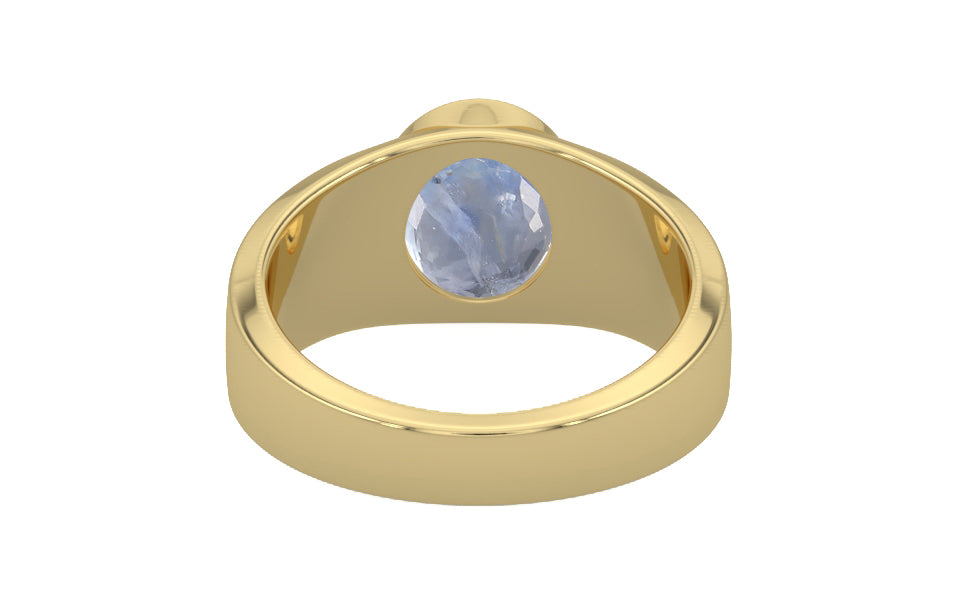 Ashtadhatu Ceylon Blue Sapphire Ring Fine Quality (R10)