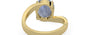 Ashtadhatu Ceylon Blue Sapphire Ring Rare Quality (R2)