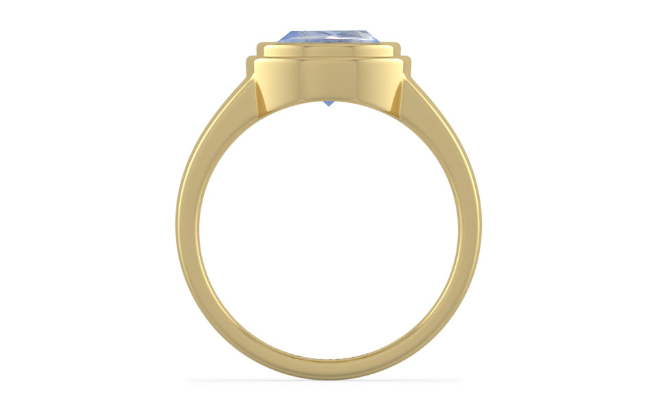 Ashtadhatu Ceylon Blue Sapphire Ring Fine Quality (R3)