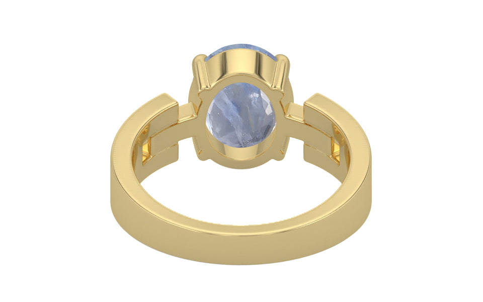 Ashtadhatu Ceylon Blue Sapphire Ring Fine Quality (R8)