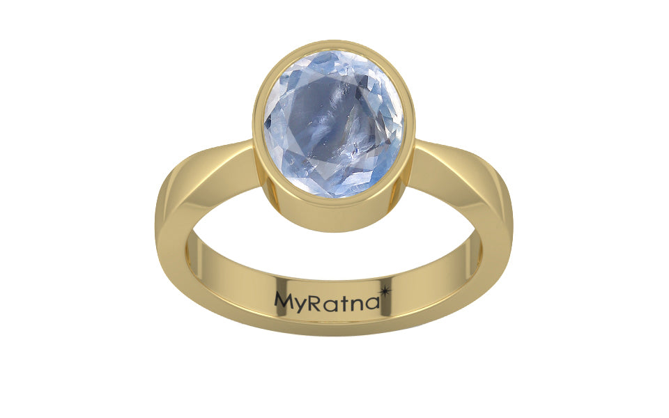 Ashtadhatu Ceylon Blue Sapphire Ring Fine Quality (R9)