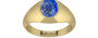 Ashtadhatu Ceylon Blue Sapphire Ring Limited Quality (R12)