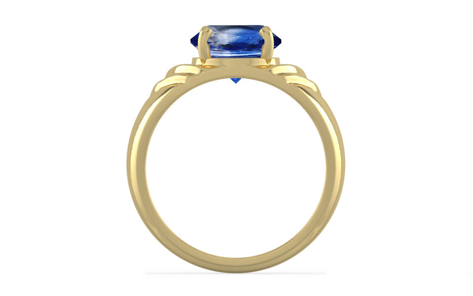 Ashtadhatu Ceylon Blue Sapphire Ring Limited Quality (R4)