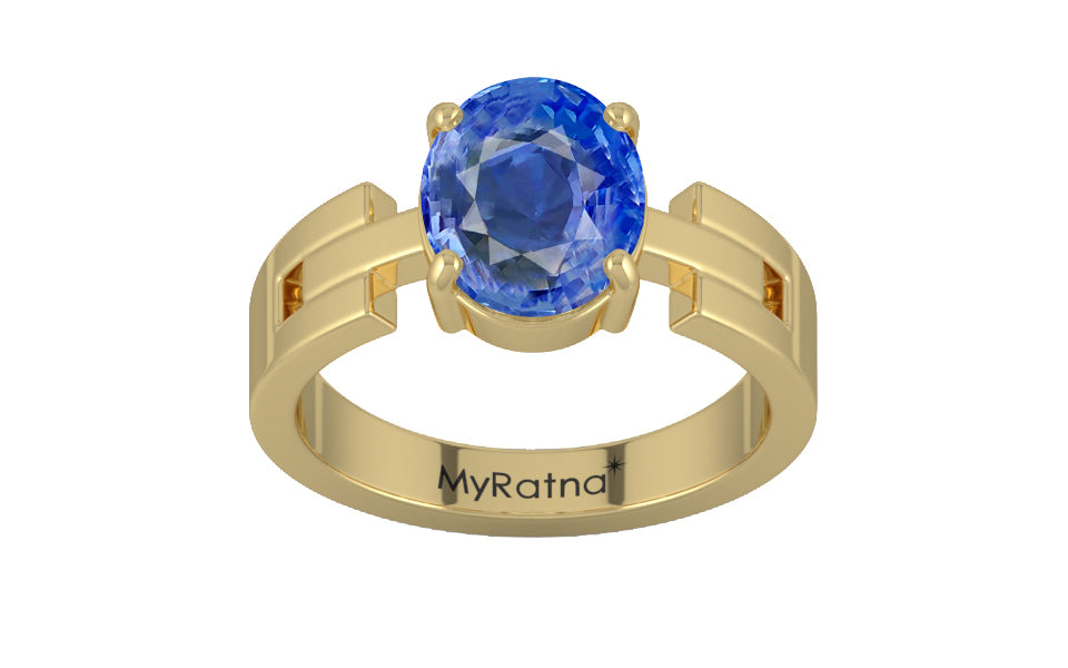Ashtadhatu Ceylon Blue Sapphire Ring Limited Quality (R8)