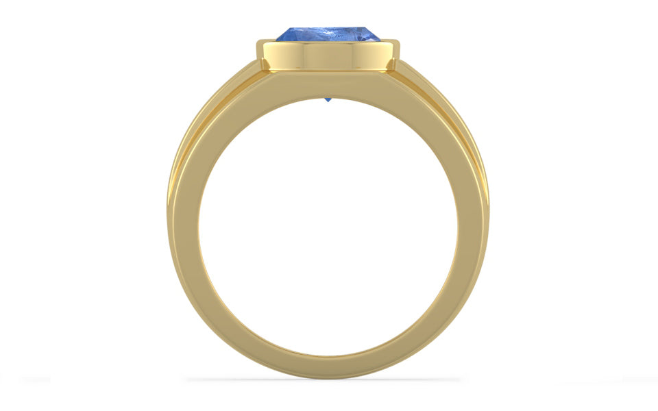 Ashtadhatu Ceylon Blue Sapphire Ring Prime Quality (R1)