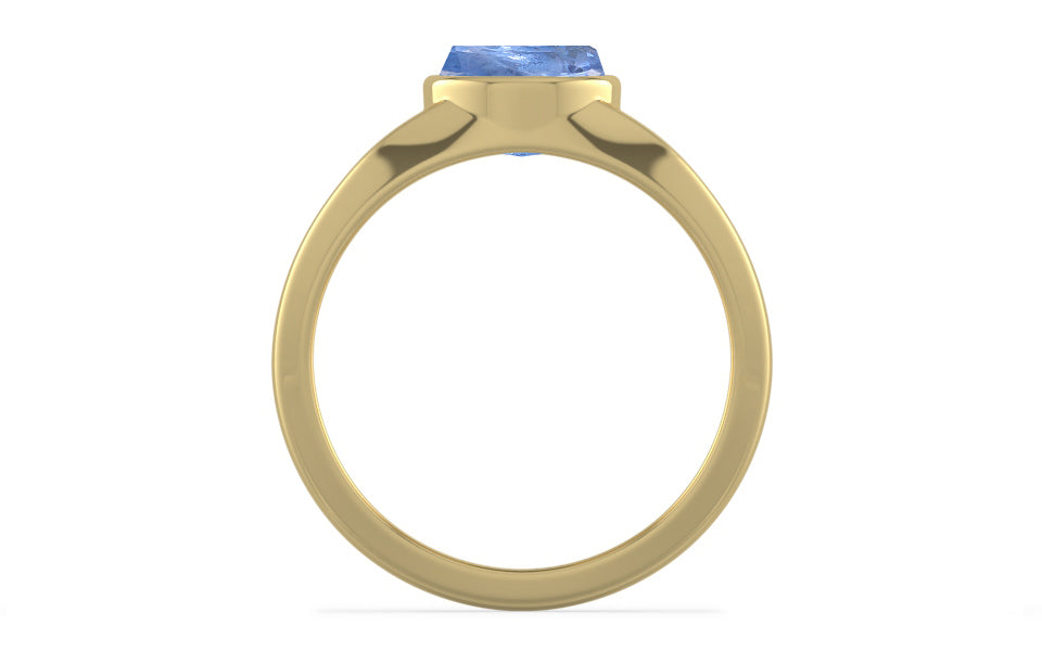 Ashtadhatu Ceylon Blue Sapphire Ring Prime Quality (R10)