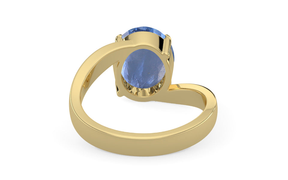 Ashtadhatu Ceylon Blue Sapphire Ring Prime Quality (R2)