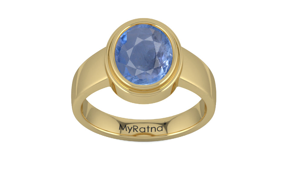 Ashtadhatu Ceylon Blue Sapphire Ring Prime Quality (R3)