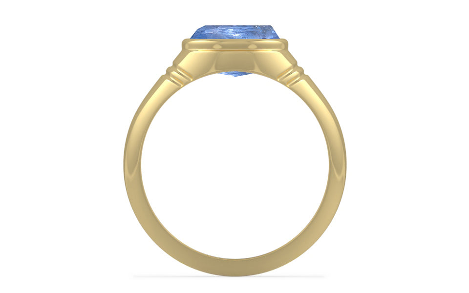 Ashtadhatu Ceylon Blue Sapphire Ring Prime Quality (R7)