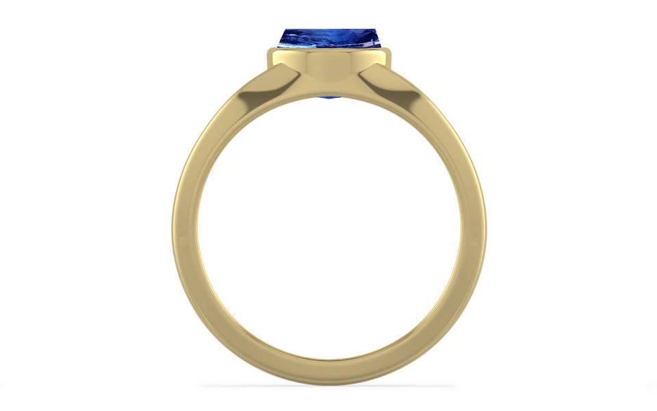 Ashtadhatu Ceylon Blue Sapphire Ring Rare Quality (R10)