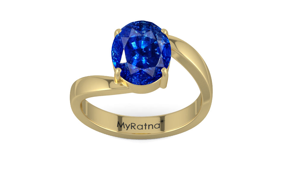 Ashtadhatu Ceylon Blue Sapphire Ring Rare Quality (R2)