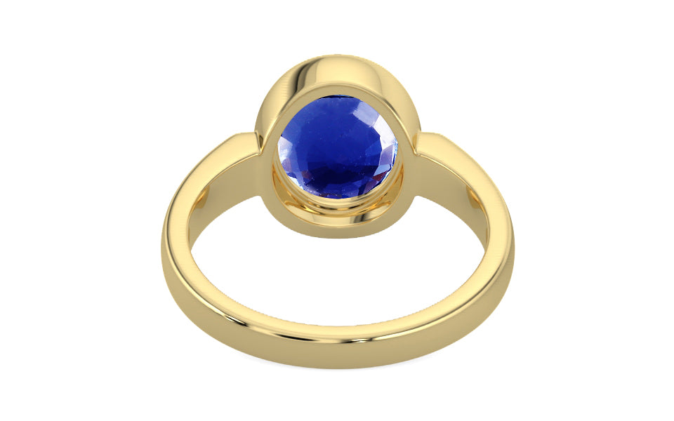 Ashtadhatu Ceylon Blue Sapphire Ring Rare Quality (R6)