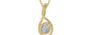 Ashtadhatu Ceylon White Sapphire Pendant Fine Quality (P1)