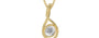 Ashtadhatu Ceylon White Sapphire Pendant Limited Quality (P1)