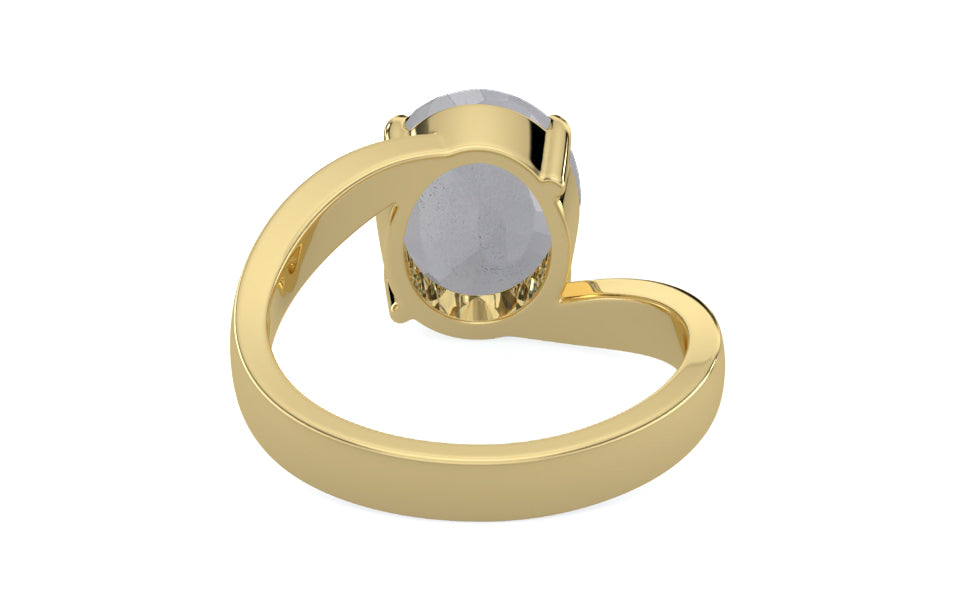 Ashtadhatu Ceylon White Sapphire Ring Fine Quality (R2)