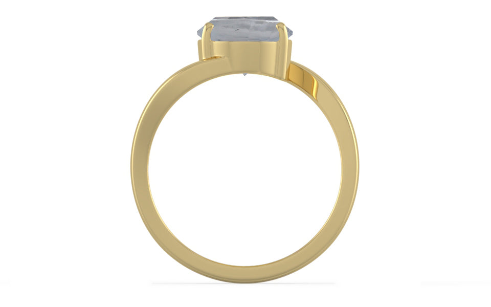 Ashtadhatu Ceylon White Sapphire Ring Fine Quality (R2)