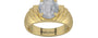 Ashtadhatu Ceylon White Sapphire Ring Fine Quality (R4)