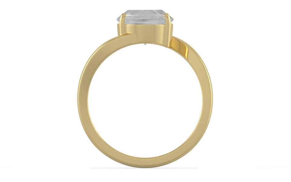 Ashtadhatu Ceylon White Sapphire Ring Limited Quality (R2)
