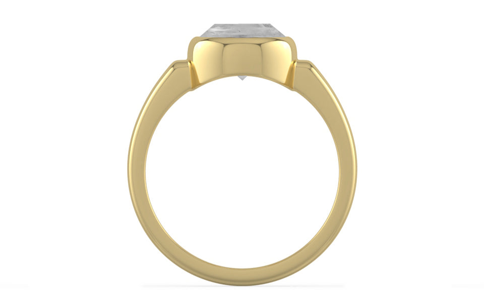 Ashtadhatu Ceylon White Sapphire Ring Limited Quality (R6)