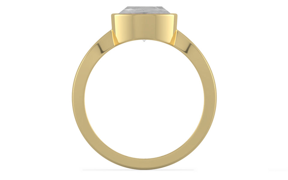 Ashtadhatu Ceylon White Sapphire Ring Limited Quality (R9)