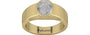 Ashtadhatu Ceylon White Sapphire Ring Prime Quality (R10)