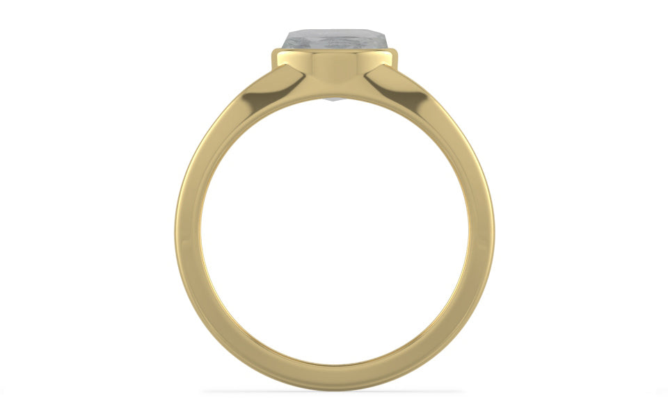 Ashtadhatu Ceylon White Sapphire Ring Prime Quality (R10)