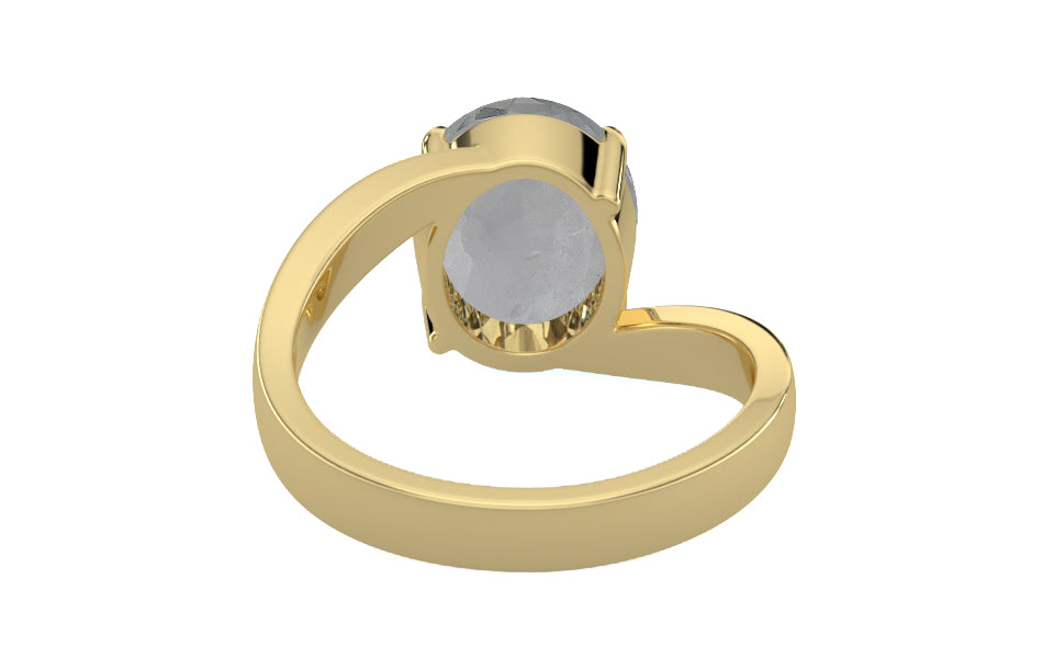 Ashtadhatu Ceylon White Sapphire Ring Prime Quality (R2)