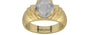 Ashtadhatu Ceylon White Sapphire Ring Prime Quality (R4)