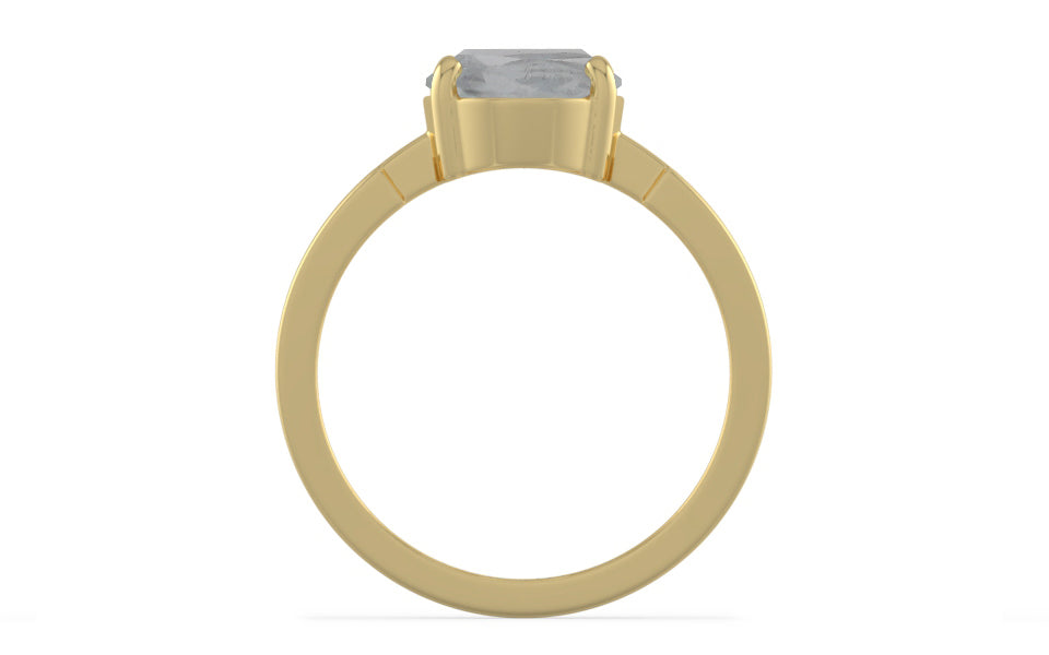 Ashtadhatu Ceylon White Sapphire Ring Prime Quality (R8)