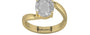 Ashtadhatu Ceylon White Sapphire Ring Rare Quality (R2)