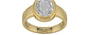 Ashtadhatu Ceylon White Sapphire Ring Rare Quality (R3)