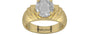 Ashtadhatu Ceylon White Sapphire Ring Rare Quality (R4)