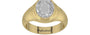 Ashtadhatu Ceylon White Sapphire Ring Rare Quality (R7)