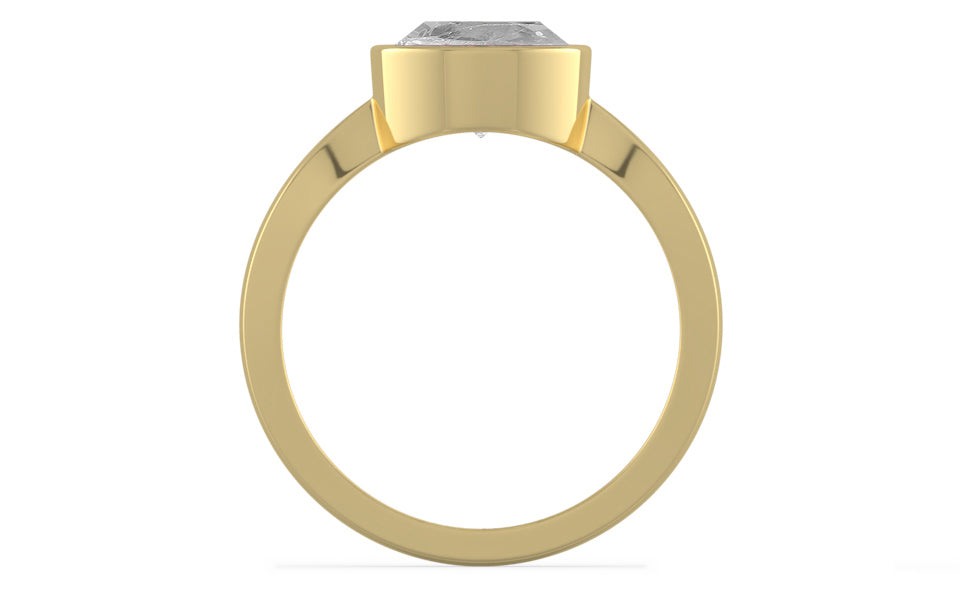 Ashtadhatu Ceylon White Sapphire Ring Rare Quality (R9)
