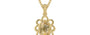 Ashtadhatu Ceylon Yellow Sapphire Pendant Fine Quality (P3)