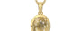 Ashtadhatu Ceylon Yellow Sapphire Pendant Fine Quality (P8)