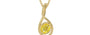 Ashtadhatu Ceylon Yellow Sapphire Pendant Limited Quality (P1)