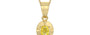 Ashtadhatu Ceylon Yellow Sapphire Pendant Limited Quality (P11)
