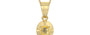 Ashtadhatu Ceylon Yellow Sapphire Pendant Prime Quality (P11)