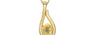 Ashtadhatu Ceylon Yellow Sapphire Pendant Prime Quality (P9)