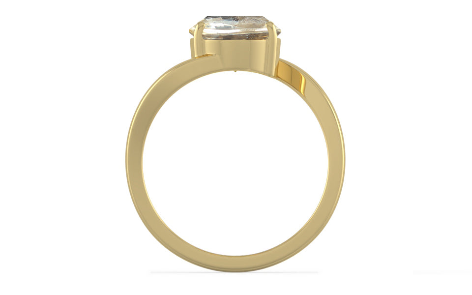 Ashtadhatu Ceylon Yellow Sapphire Ring Rare Quality (R2)