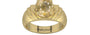 Ashtadhatu Ceylon Yellow Sapphire Ring Fine Quality (R4)