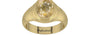 Ashtadhatu Ceylon Yellow Sapphire Ring Fine Quality (R7)