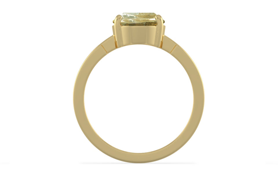 Ashtadhatu Ceylon Yellow Sapphire Ring Fine Quality (R8)