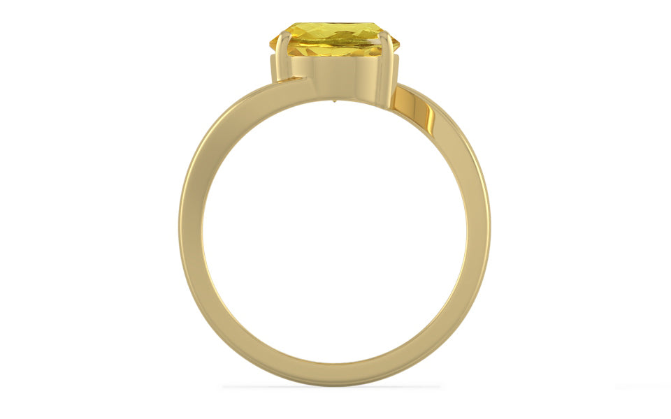 Ashtadhatu Ceylon Yellow Sapphire Ring Limited Quality (R2)
